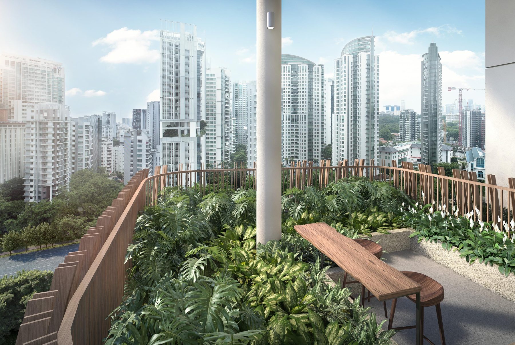 The Serenity sky garden (artist’s impression)